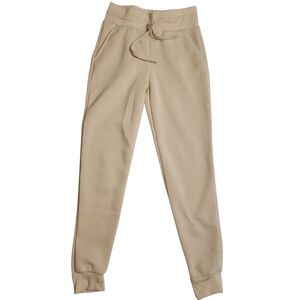 NWOT Better/Together Women's Beige Midrise Straight Leg Jogger Pants Size XS